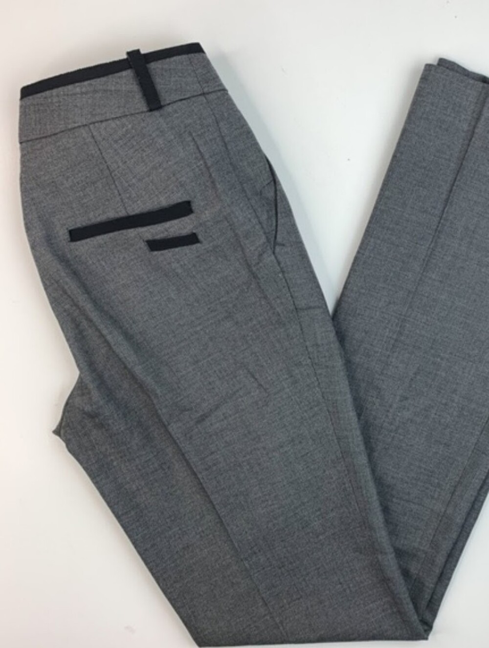 Gray Women's Dress Pants - Classic Tailored Trousers